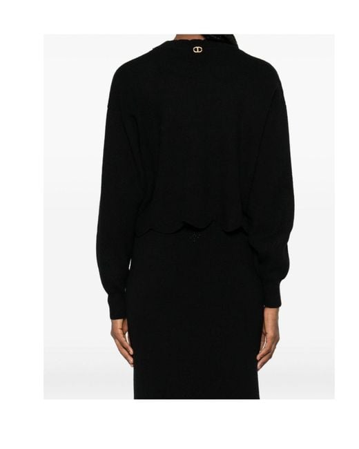 Twinset Black Twin-Set Sweaters