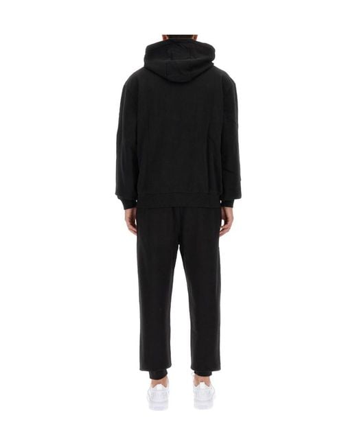 Boss Black Hugo Logo Printed Drawstring Two-Piece Tracksuit for men