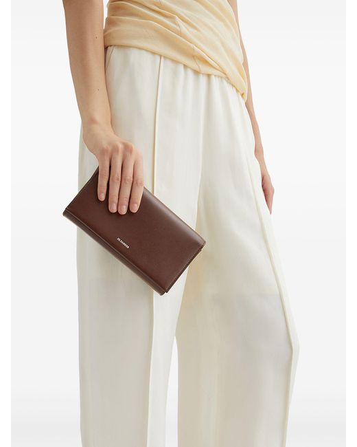Jil Sander White Small All-Day Crossbody Bag