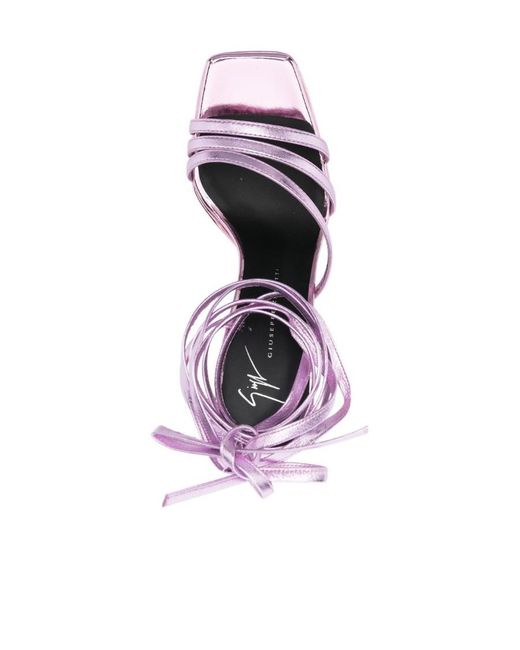 Giuseppe Zanotti Pink Flavienne Sandals