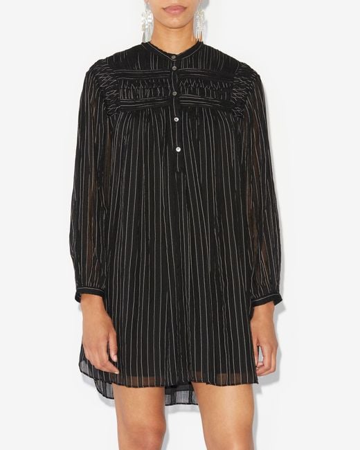 Isabel Marant Black Leozi Dress