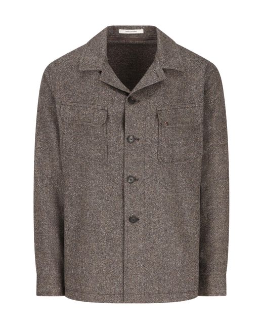 Tagliatore Brown Long-Sleeved Shirt for men