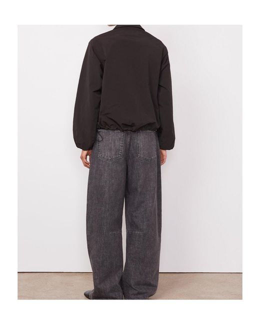 Officine Generale Black Marla Zip Jacket