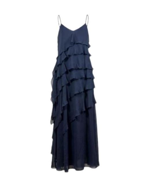 Antonelli Blue Sleeveless Dress