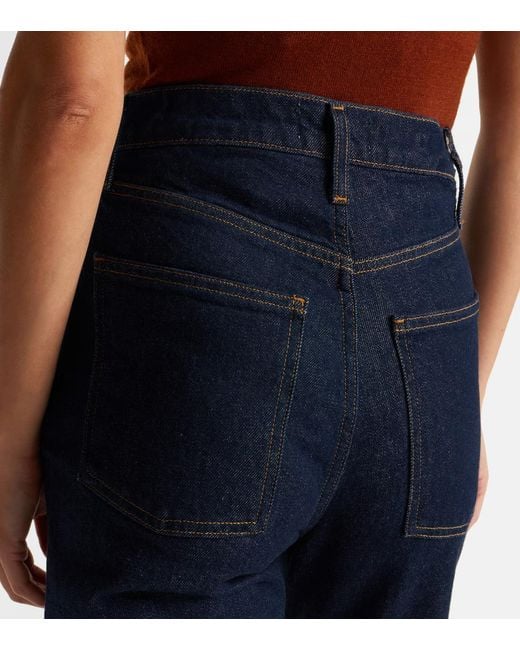 Agolde Blue High-Waisted Jeans