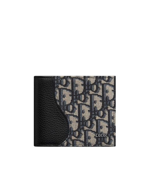 Dior Black Saddle Wallet for men