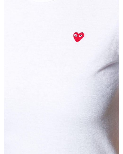 COMME DES GARÇONS PLAY White Heart T-Shirt