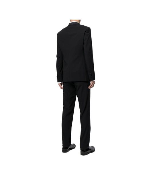 Giorgio Armani Black Two-Piece Wool Tuxedo for men
