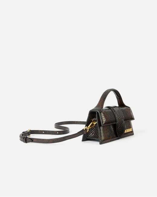 Jacquemus Multicolor Embossed Logo Lettering Mini Shoulder Bag