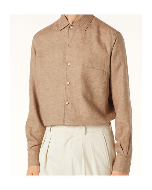 Loro Piana Natural André Buttoned Shirt for men