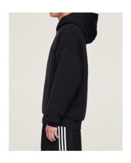 Y-3 Black Padded Hoodie for men