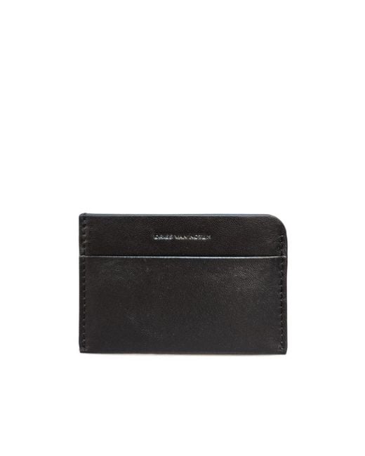 Dries Van Noten Black Multi-Card Slot Clamp for men