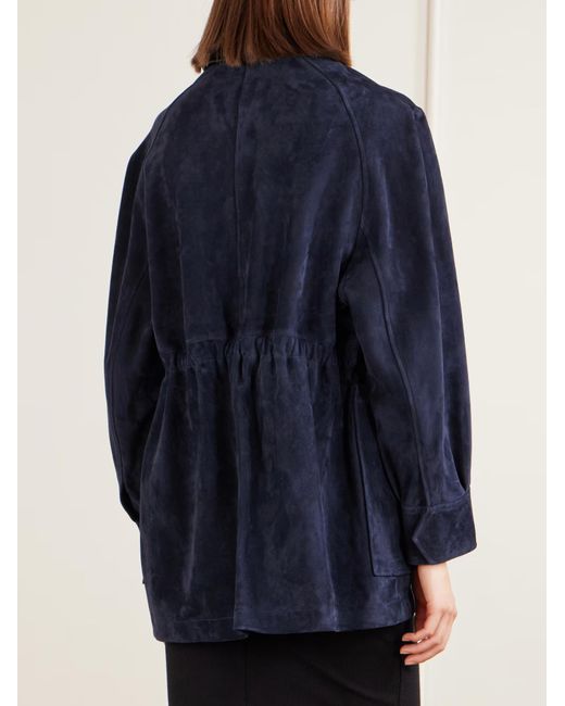 Nour Hammour Blue Long-Sleeved Jacket