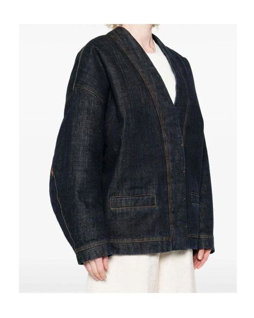 Jacquemus Blue The De-Nîmes Denim Cardigan