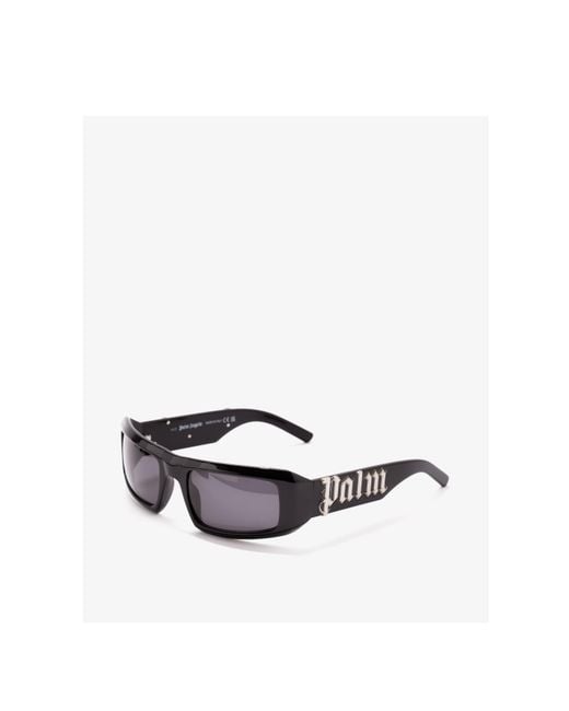 Palm Angels Multicolor Logo Sunglasses for men