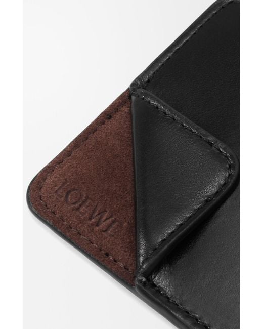 Loewe Black Switch Coin Cardholder for men