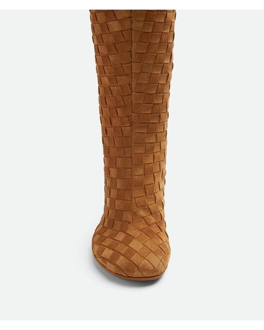 Bottega Veneta Brown Atomic Boot