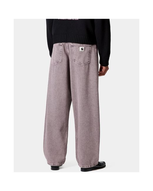 Carhartt Purple Washed-Cotton Jeans