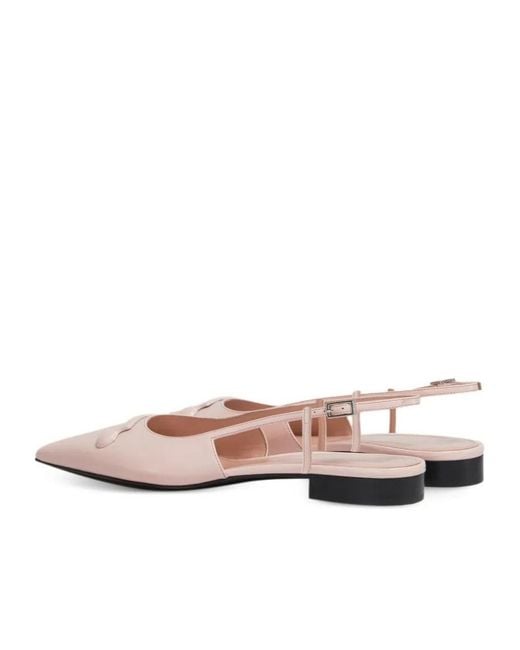 Marni Multicolor Leather Trunkaroo Pointed Toe Slingback