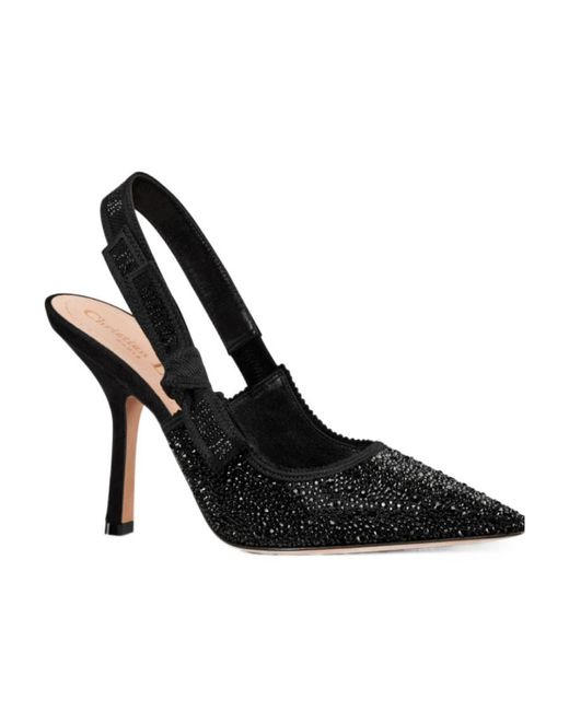 Dior Black J'A Slingback Pump