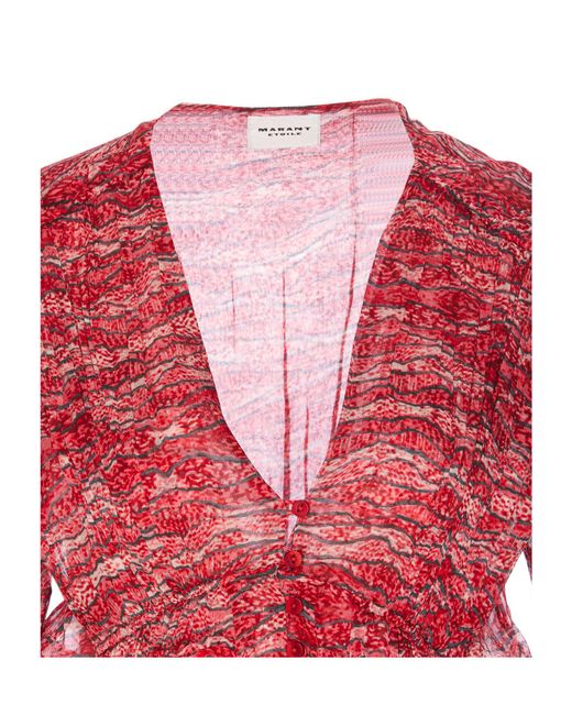 Isabel Marant Isabel Marant Toile Axeline Textured Top