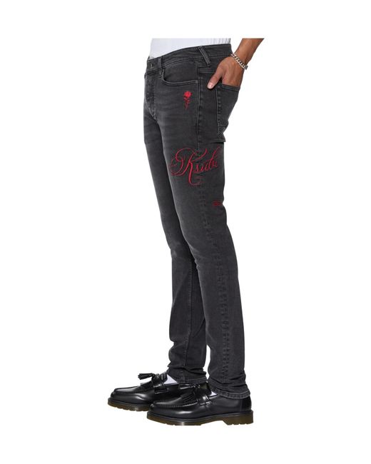 Ksubi Gray Jeans With Belt Loops for men