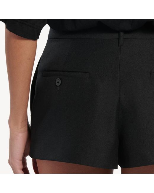 Balenciaga Black Mini Tailored Skort