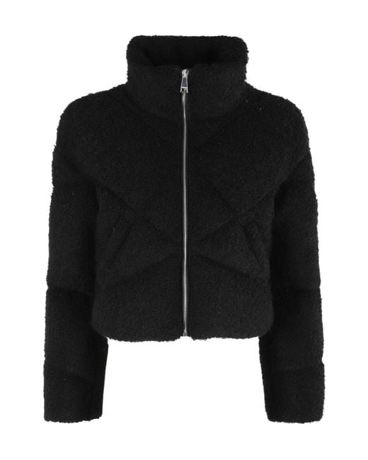 Khrisjoy Black Daisy Teddy Down Jacket