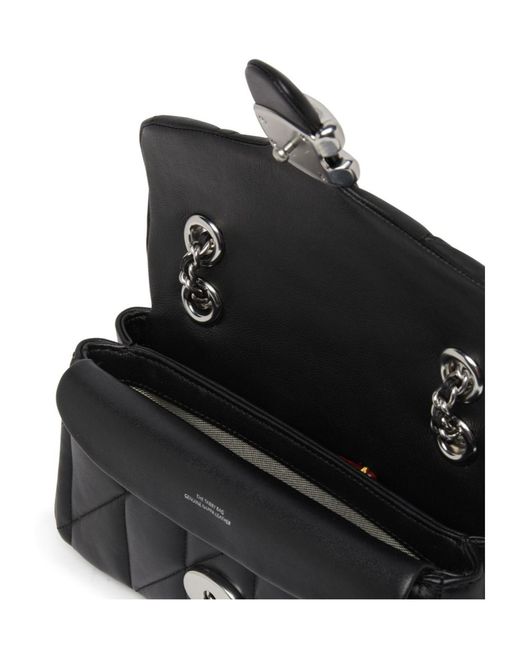 COACH Black Quilted Tabby 20 Shoulder Bag