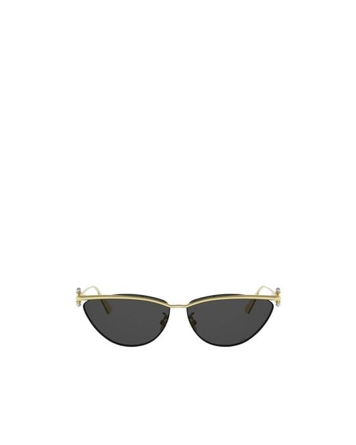 Dior White Frameless Sunglasses