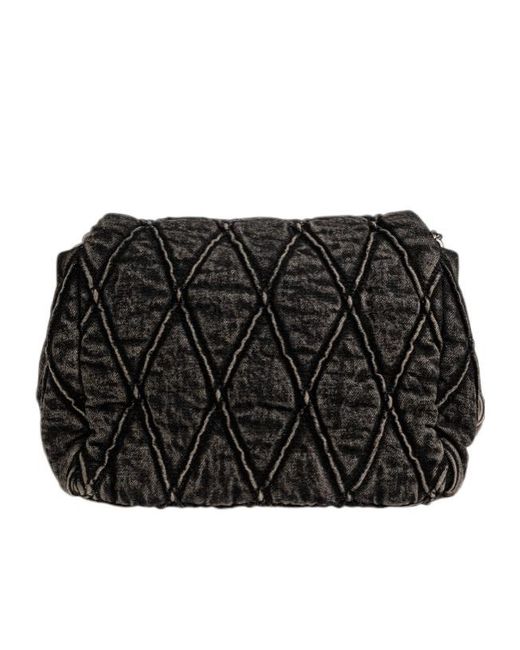 DIESEL Black Charm-D Bag