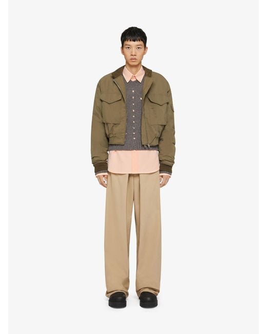 Givenchy Natural Extra Wide Chino Pants for men