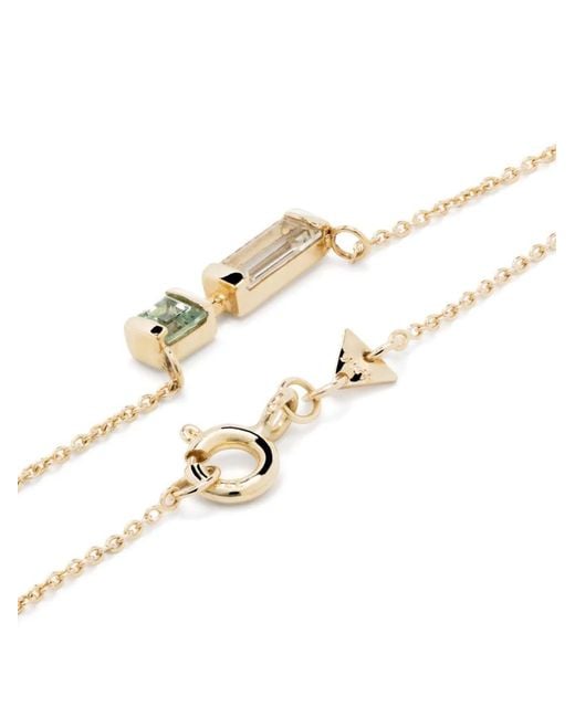 Aliita White 9Kt Amethyst Pendant Necklace