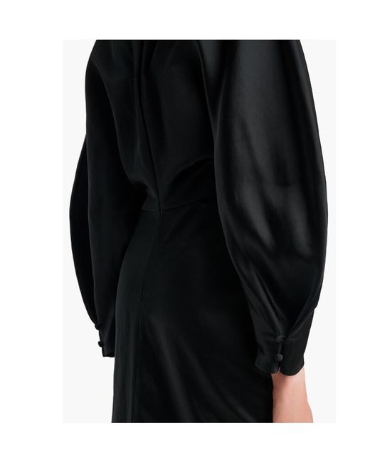 Khaite Black Harlin Dress