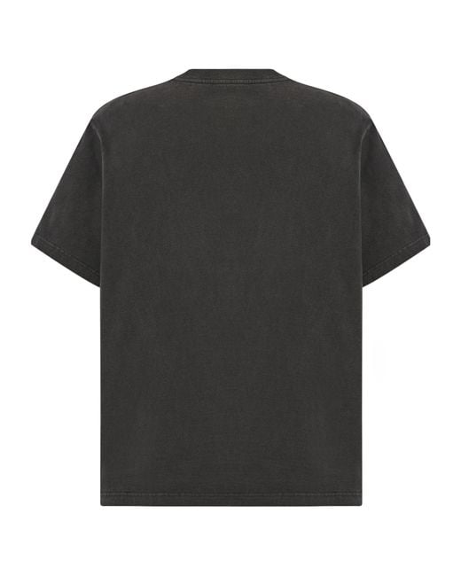 The Row Black Crew Neck T-Shirt for men