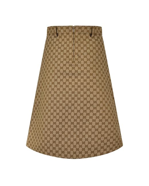 Gucci Natural Iconic Midi Dress