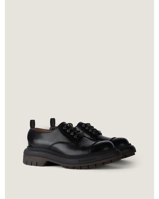 Givenchy Black Cargo Derbies for men