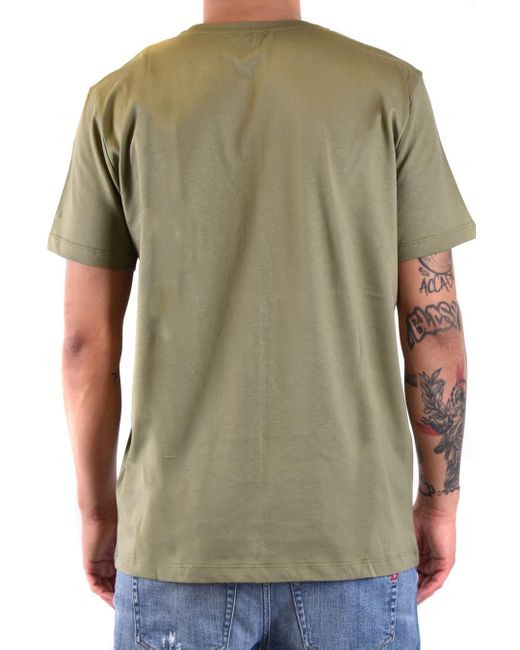 Dondup Green Crew Neck T-Shirt for men