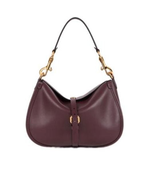 Etro Purple Medium Pony Bag