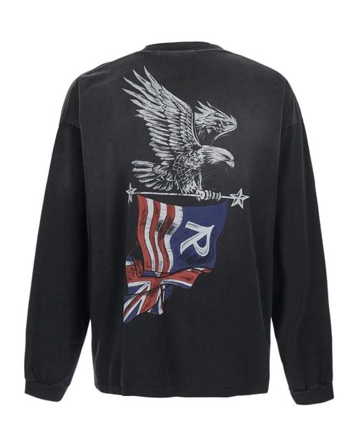 Represent Blue Crew-Neck Sweatshirt for men