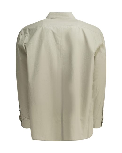 Sacai Green Long-Sleeved Shirt for men
