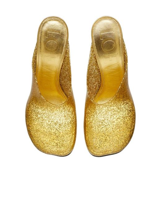 Loewe Metallic Muller Heels