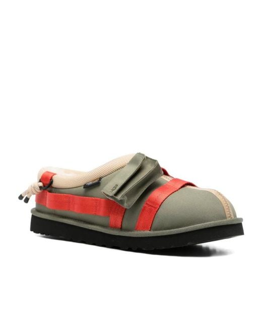 Ugg Red Tasman Wildwood Strap Patch Sneakers for men