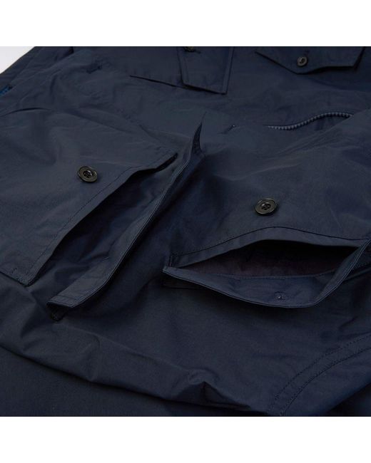 Nanamica Blue 2L Pertex Field Jacket for men