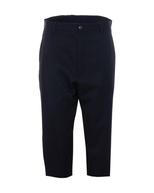 MM6 by Maison Margiela Blue Loose Fit Shorts for men