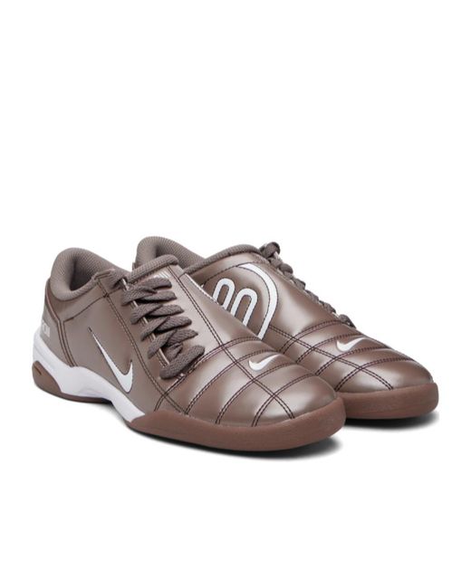 Nike Brown Number-Detail Sneakers for men