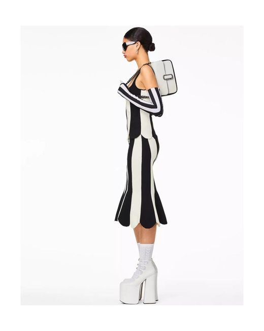 Marc Jacobs Black The Bi Color Shoulder Bag