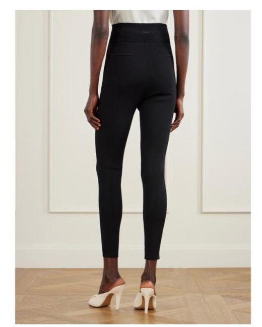 Chloé Black Chloé Slim Fit Trousers