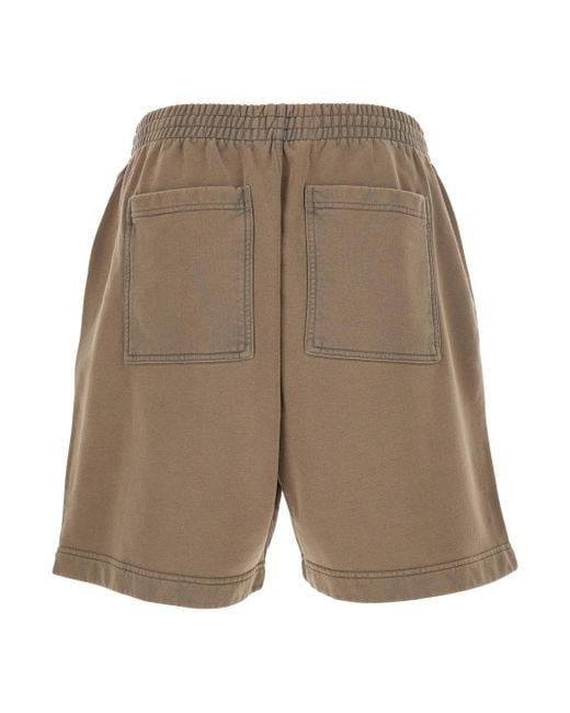 Represent Natural Elasticated Waist Logo Shorts for men