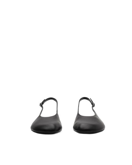 Burberry Black Slingback Ballet Flats